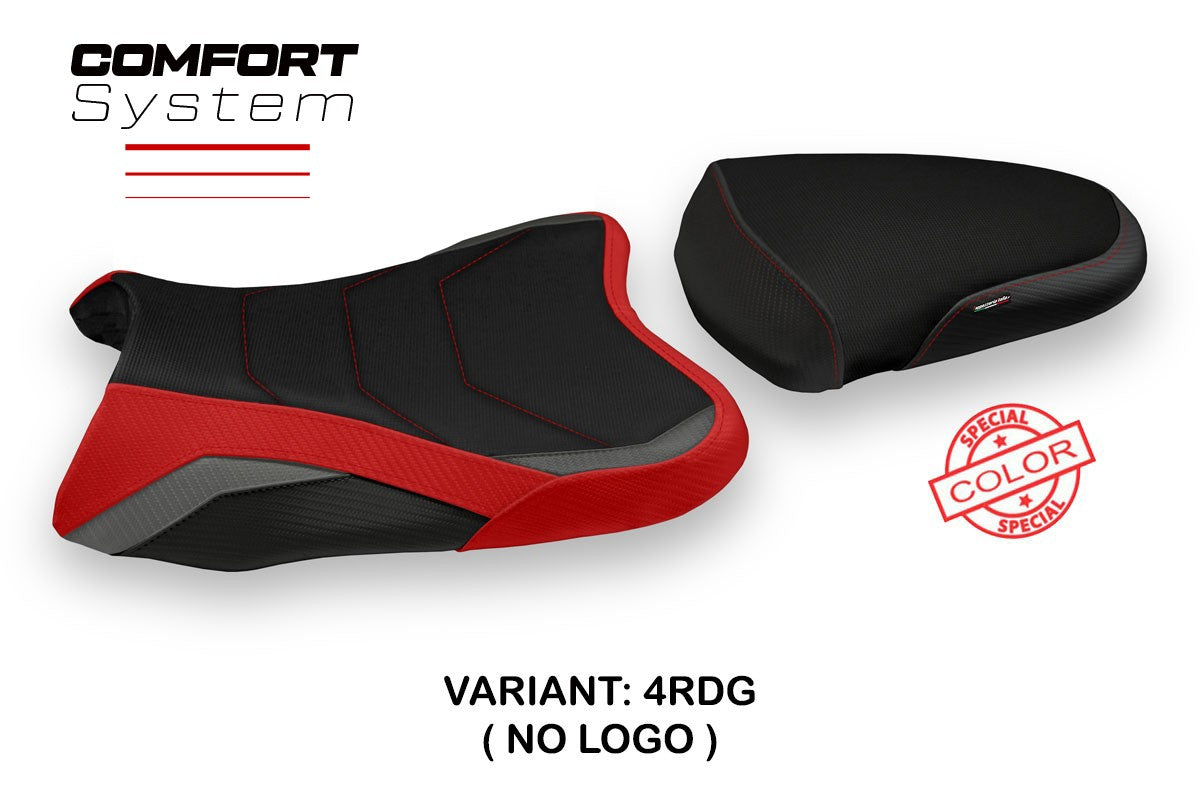 Yhteensopiva istuinpäällinen - Suzuki GSX R 1000 2007-2008 - mod Rabbi Special Color Comfort System