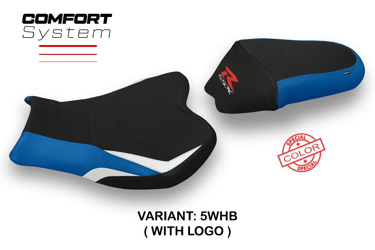 Yhteensopiva istuinpäällinen - Suzuki GSX R 1000 2009-2016 - mod Itri Special Color 2 Comfort System