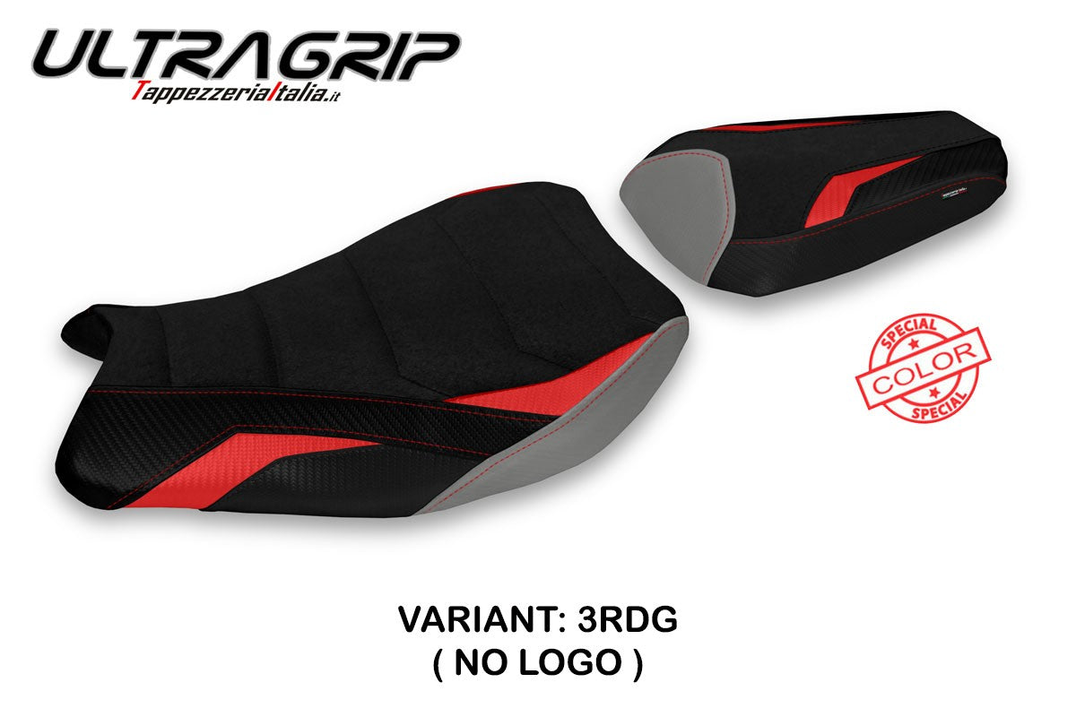 Yhteensopiva istuinpäällinen - Suzuki GSX R 1000 2017-2023 - mod Isili Special Color Ultragrip