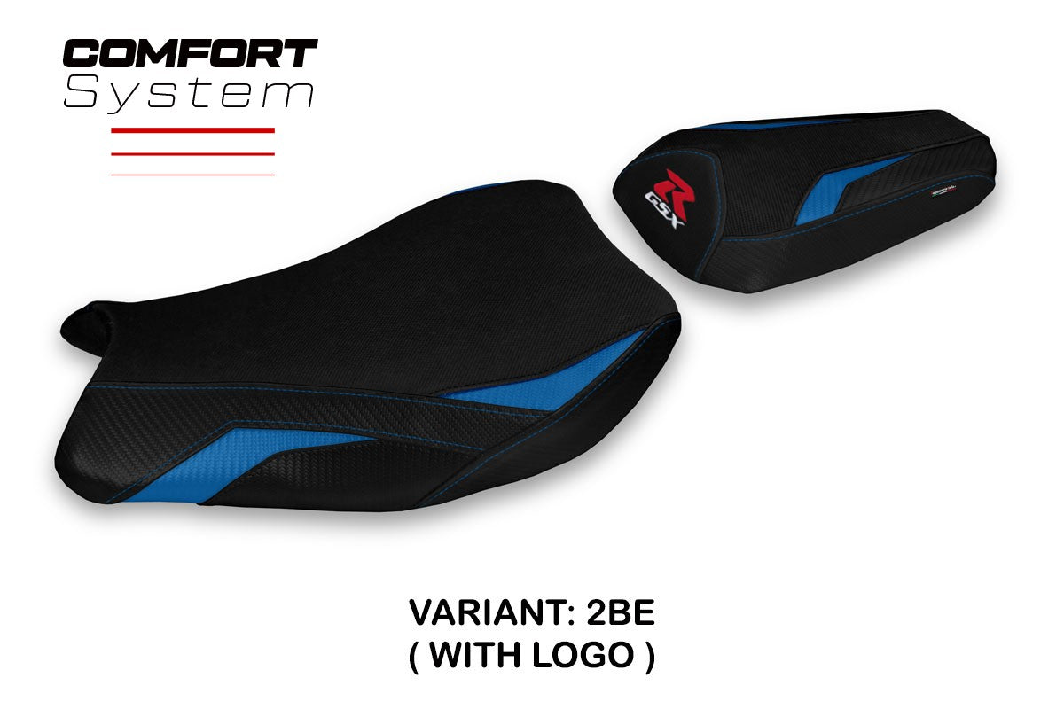 Yhteensopiva istuinpäällinen - Suzuki GSX R 1000 2017-2023 - mod Paceco Comfort System