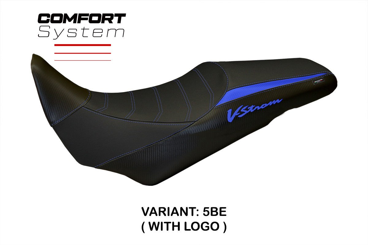 Yhteensopiva istuinpäällinen - Suzuki V-Strom 1000 2014-2019 - mod Palermo Comfort System