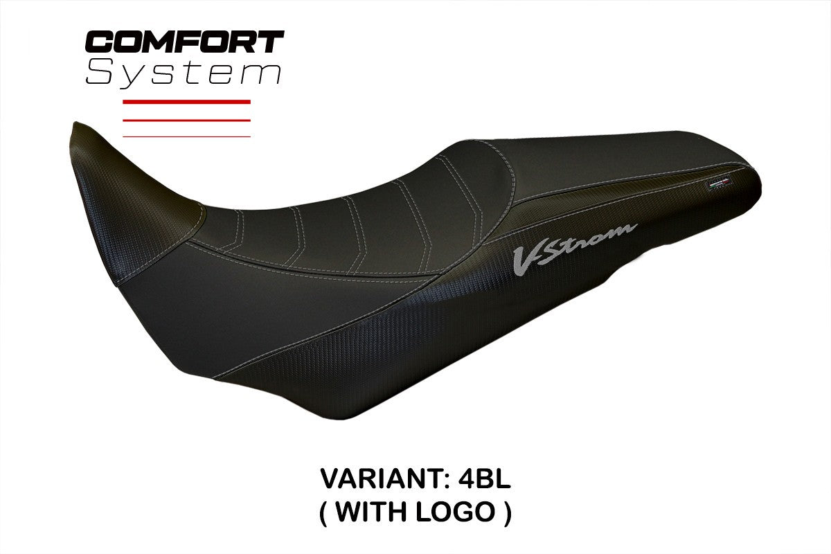 Yhteensopiva istuinpäällinen - Suzuki V-Strom 1000 2014-2019 - mod Palermo Comfort System
