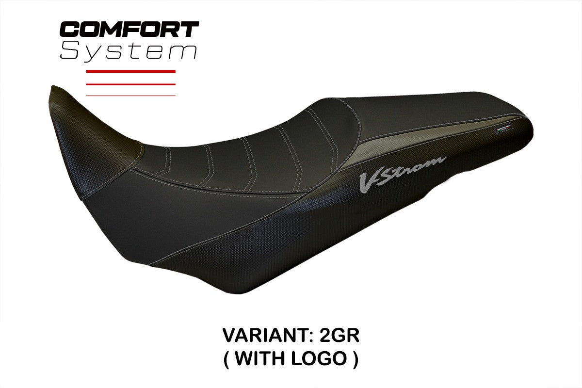 Yhteensopiva istuinpäällinen - Suzuki V-Strom 1000 2014-2019 - mod Palermo Comfort System