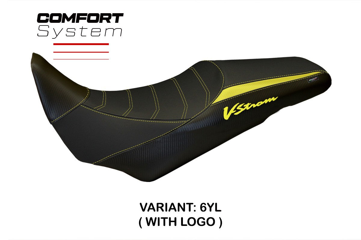 Yhteensopiva istuinpäällinen - Suzuki V-Strom 1000 2014-2019 - mod Palermo Comfort System