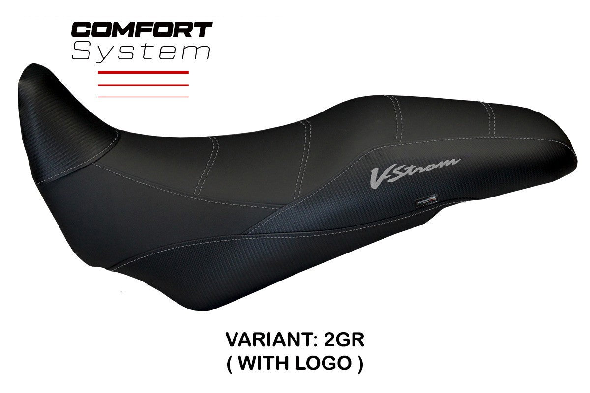 Yhteensopiva istuinpäällinen - Suzuki V-Strom 1000 2014-2019 - mod Agrigento Comfort System