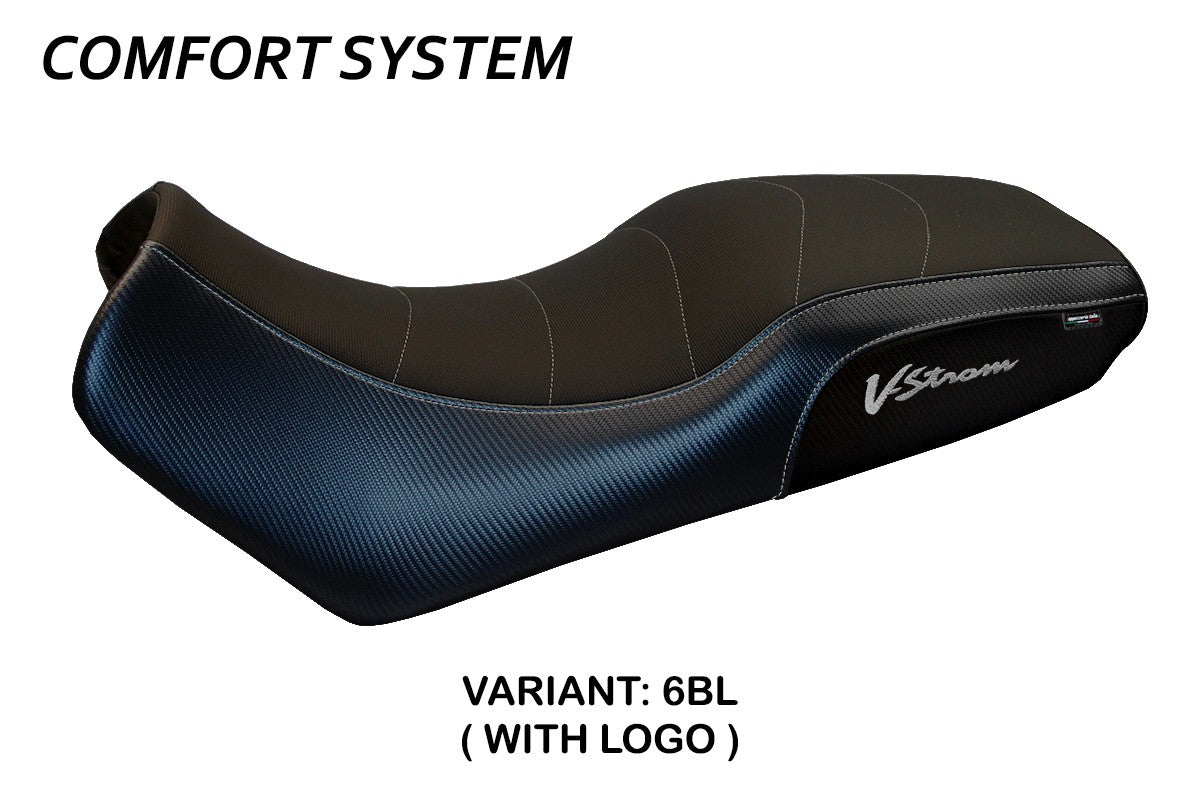 Yhteensopiva istuinpäällinen - Suzuki V-Strom 1000 DL 2002-2008 - mod Melito Comfort System