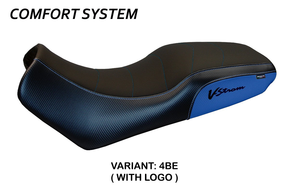 Yhteensopiva istuinpäällinen - Suzuki V-Strom 1000 DL 2002-2008 - mod Melito Comfort System