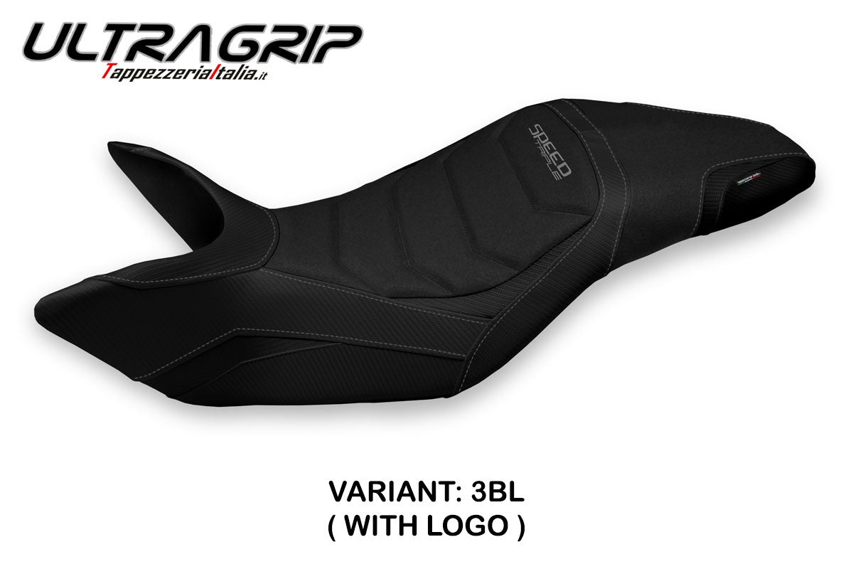 Yhteensopiva istuinpäällinen - Triumph Speed ??Triple 2011-2015 - mod Nisko 1 Ultragrip