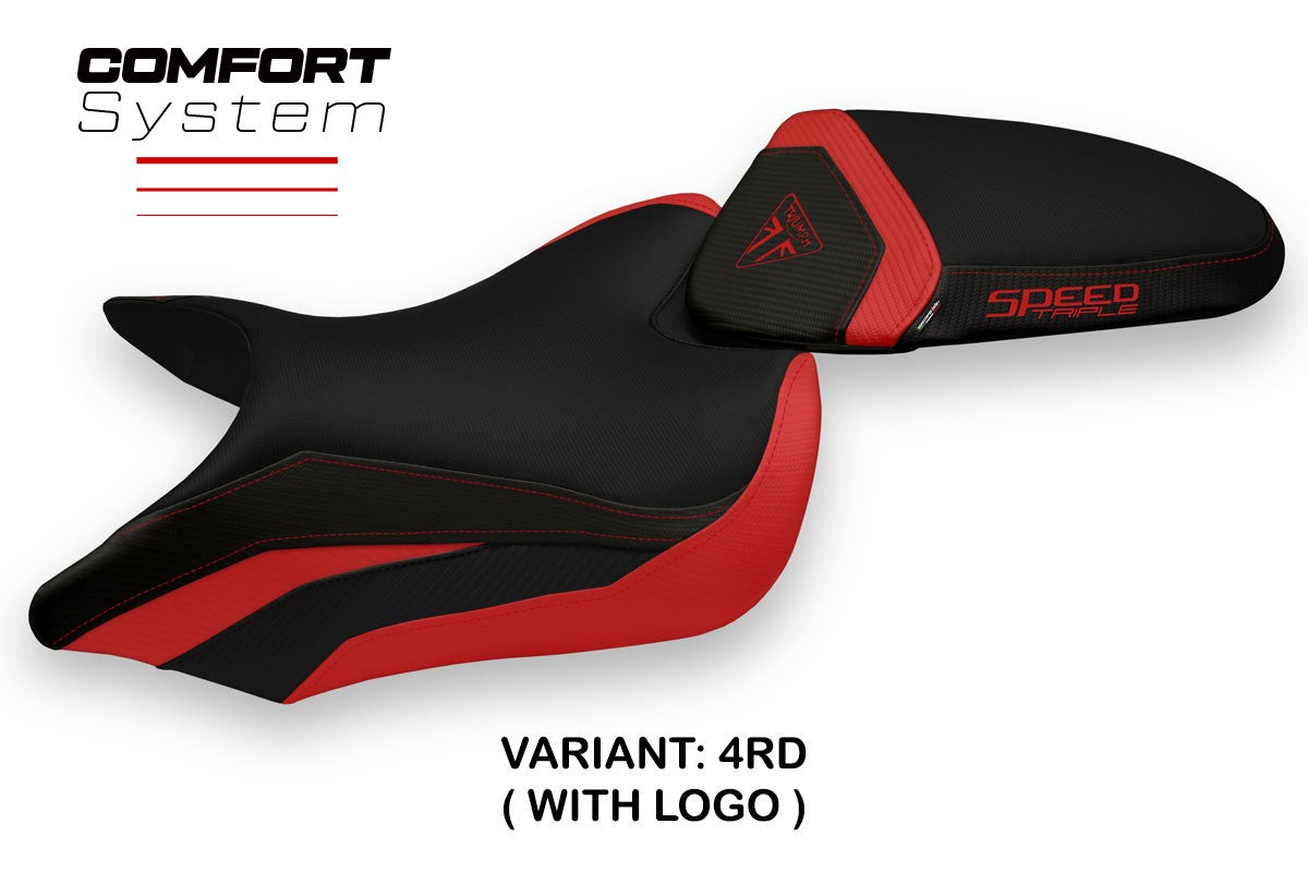 Yhteensopiva istuinpäällinen - Triumph Speed ??Triple 2016-2021 - mod Maglie 1 Comfort System