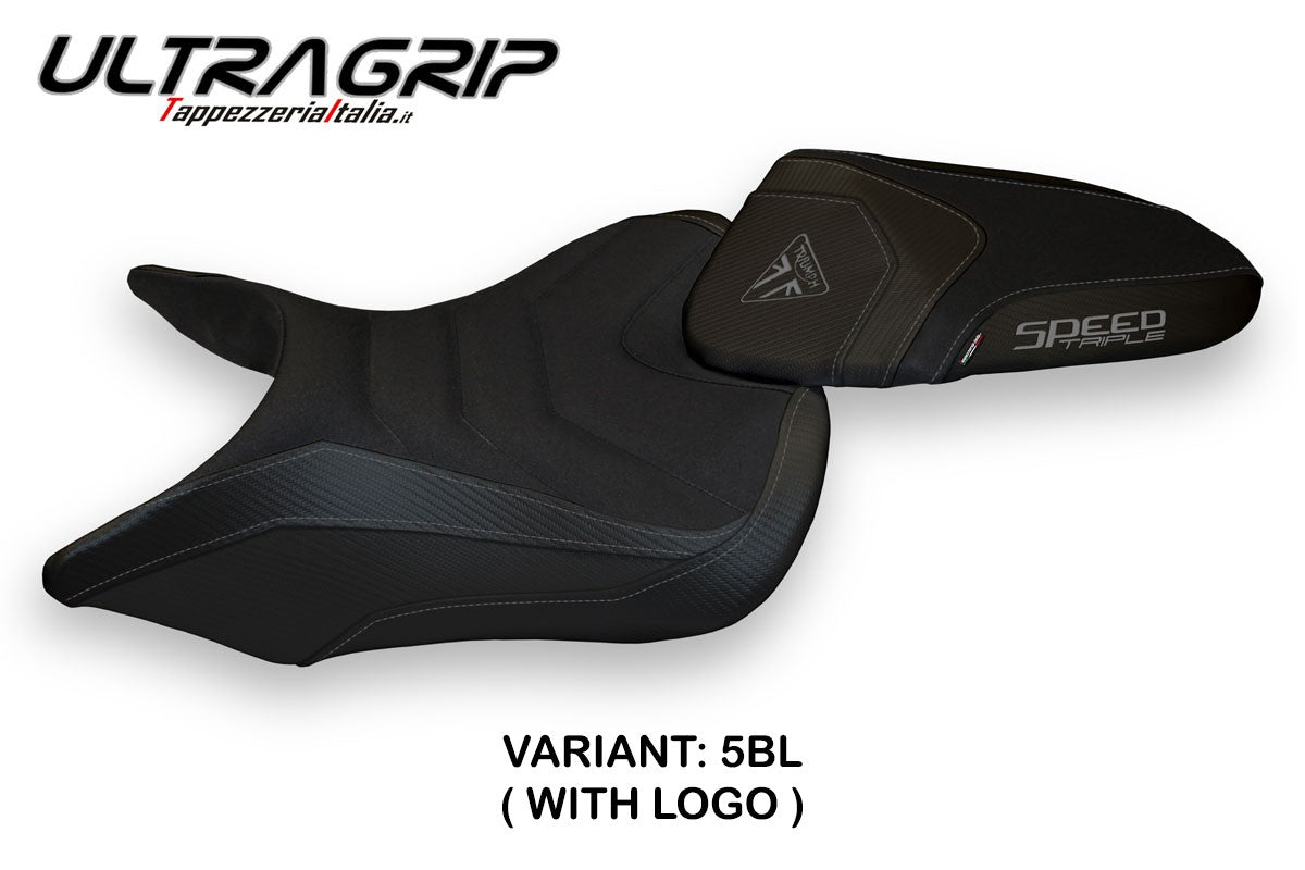 Yhteensopiva istuinpäällinen - Triumph Speed ??Triple 2016-2021 - mod Resia 1 Ultragrip