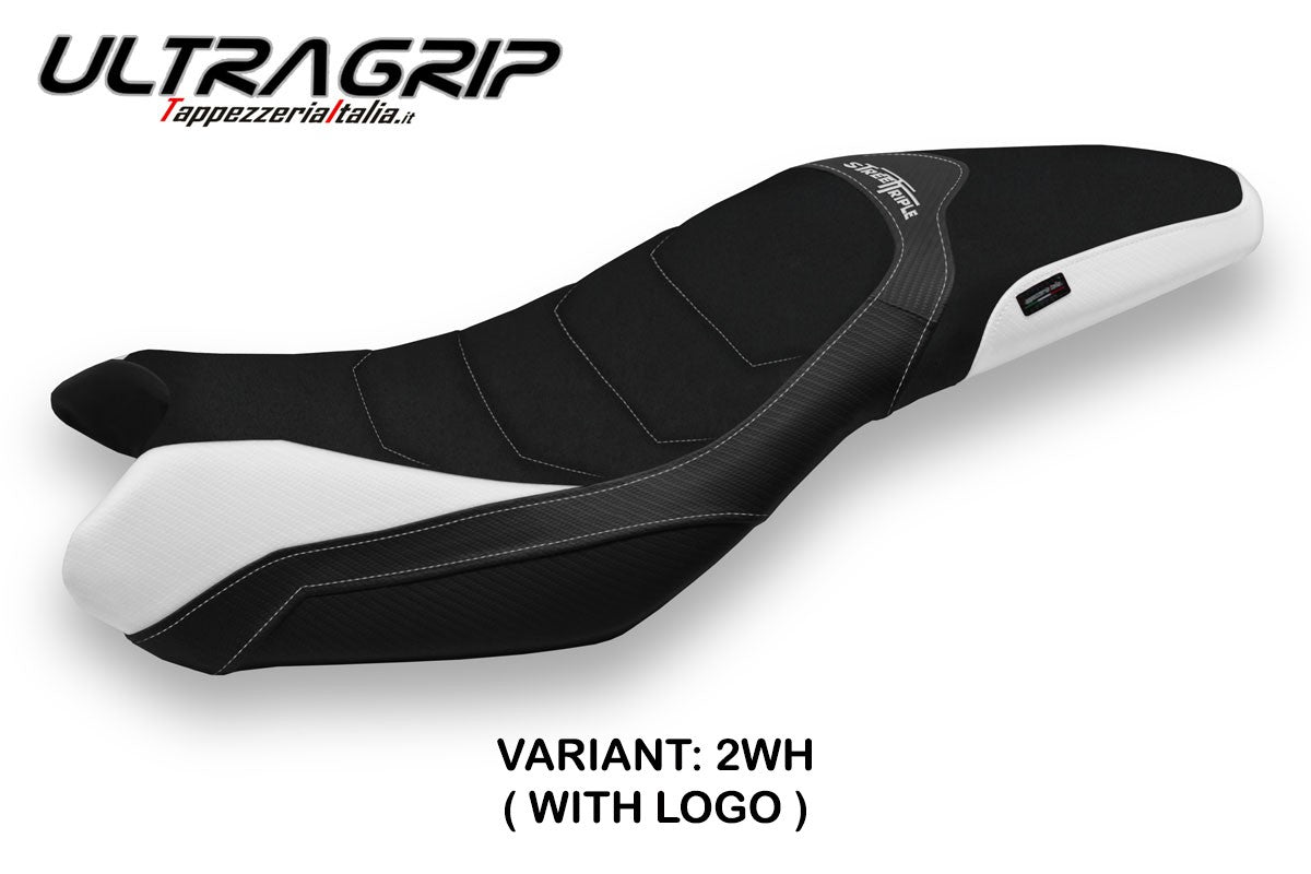 Yhteensopiva istuinpäällinen - Triumph Street Triple 2013-2016 - mod Salina 1 Ultragrip