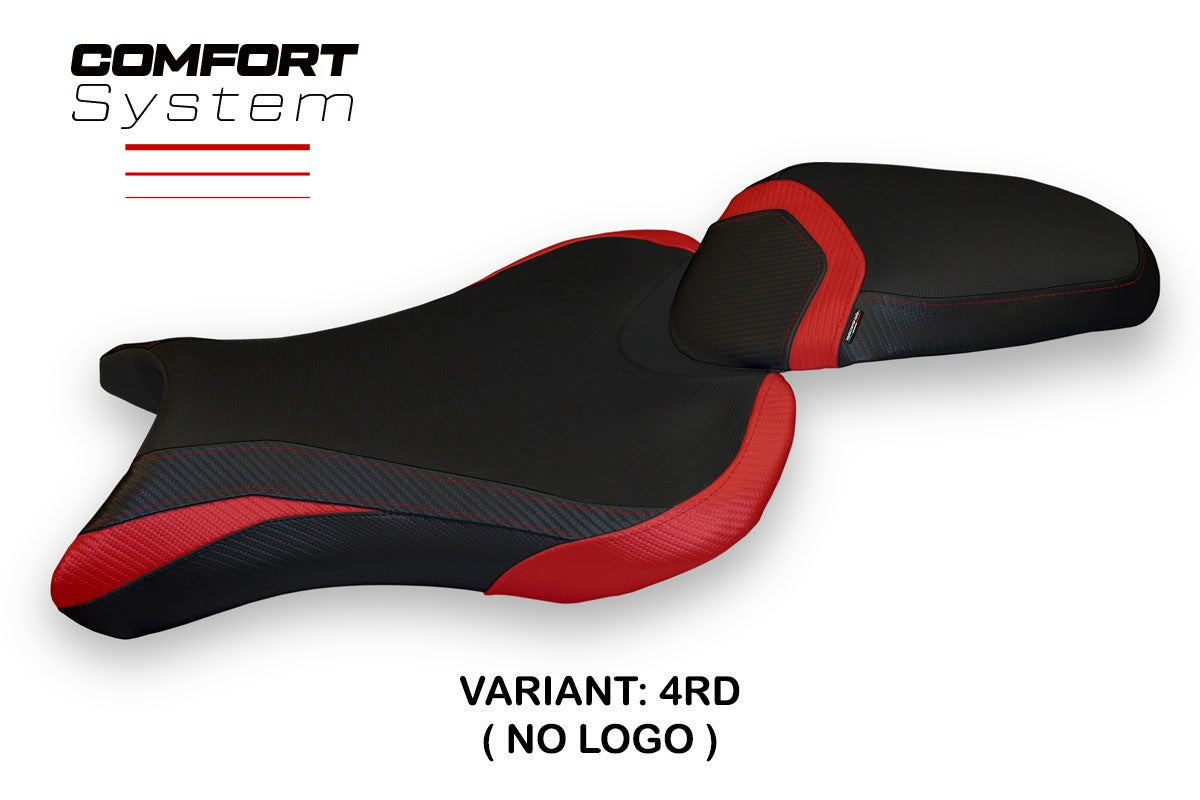 Yhteensopiva istuinpäällinen - Triumph Street Triple 2017-2022 - mod Molina 1 Comfort System