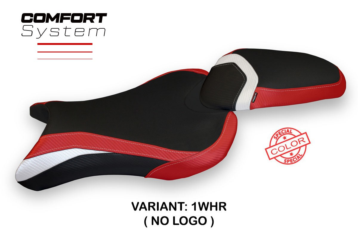 Yhteensopiva istuinpäällinen - Triumph Street Triple 2017-2022 - mod Molina Special Color Comfort System