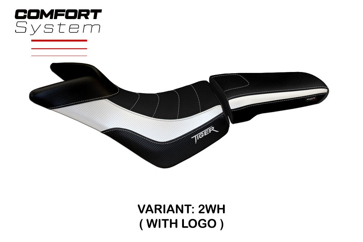 Yhteensopiva istuinpäällinen - Triumph Tiger 800 / 800 XC 2010 - 2020 - mod Padova Comfort System