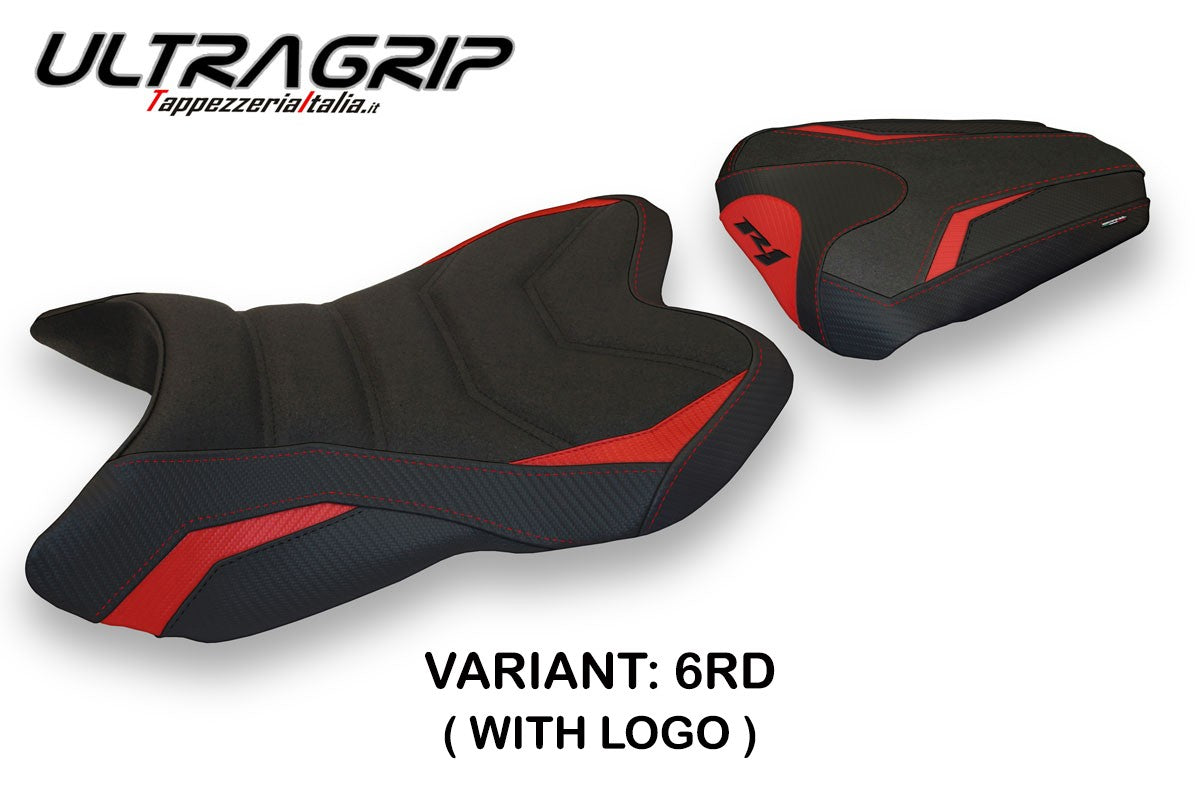Yhteensopiva istuinpäällinen - Yamaha R1 2007-2008 - mod Habay 1 Ultragrip