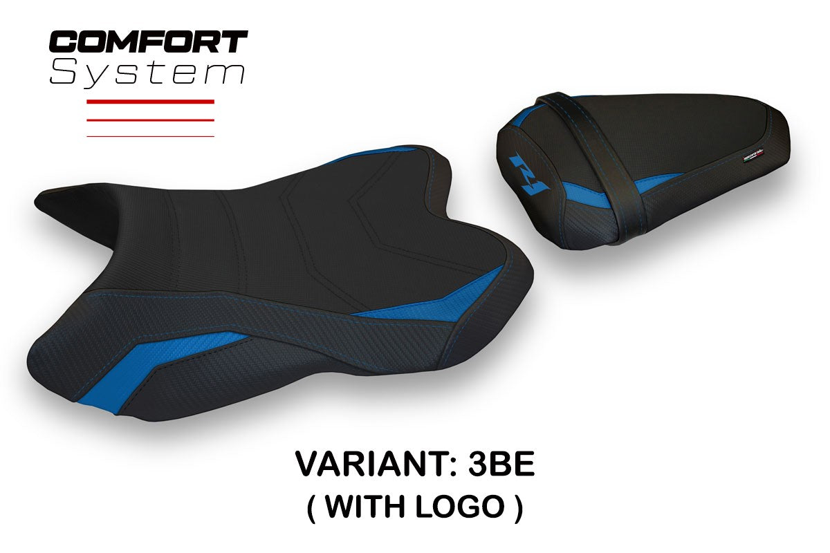 Istuinpäällinen yhteensopiva - Yamaha R1 2007 - 2008 - mod Marstal 1 Comfort System