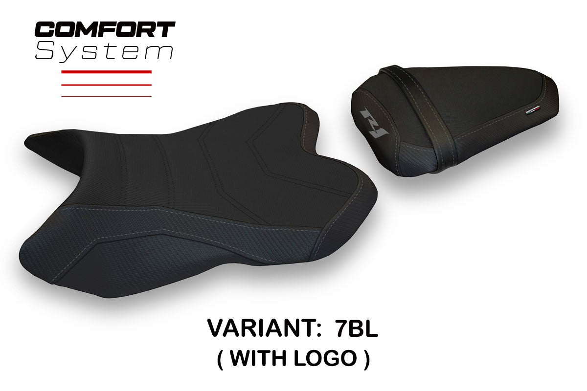 Istuinpäällinen yhteensopiva - Yamaha R1 2007 - 2008 - mod Marstal 1 Comfort System