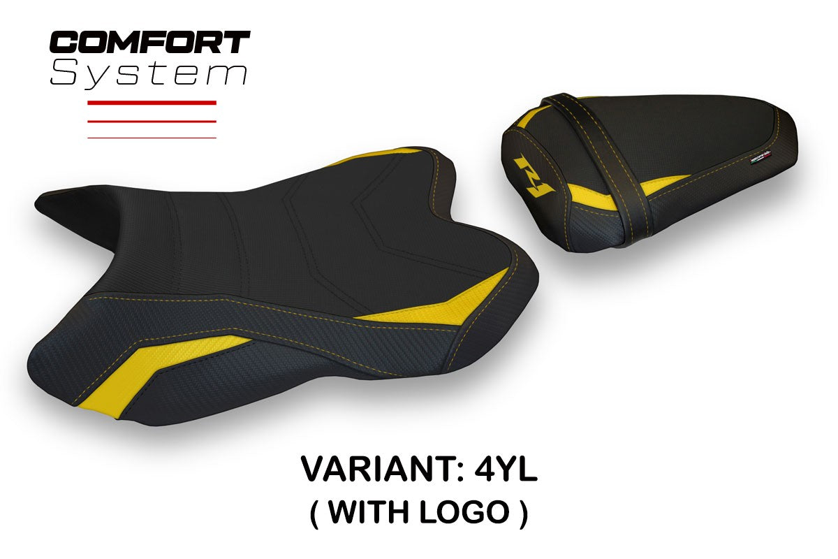 Istuinpäällinen yhteensopiva - Yamaha R1 2007 - 2008 - mod Marstal 1 Comfort System