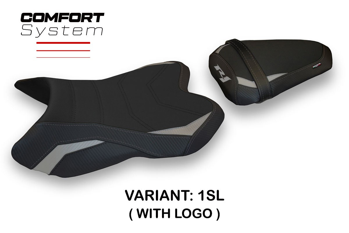 Istuinpäällinen yhteensopiva - Yamaha R1 2007 - 2008 - mod Marstal 1 Comfort System