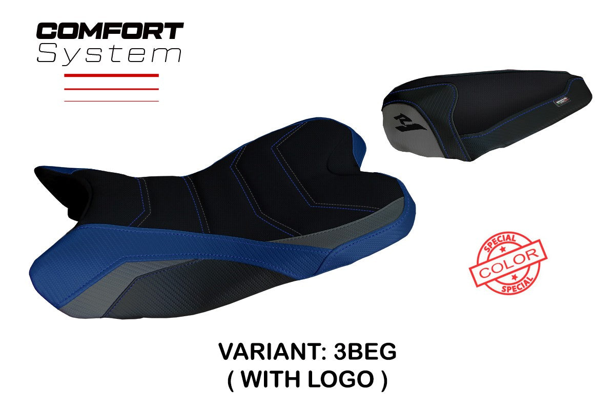 Yhteensopiva istuinpäällinen - Yamaha R1 2009-2014 - mod Araxa Special Color Comfort System