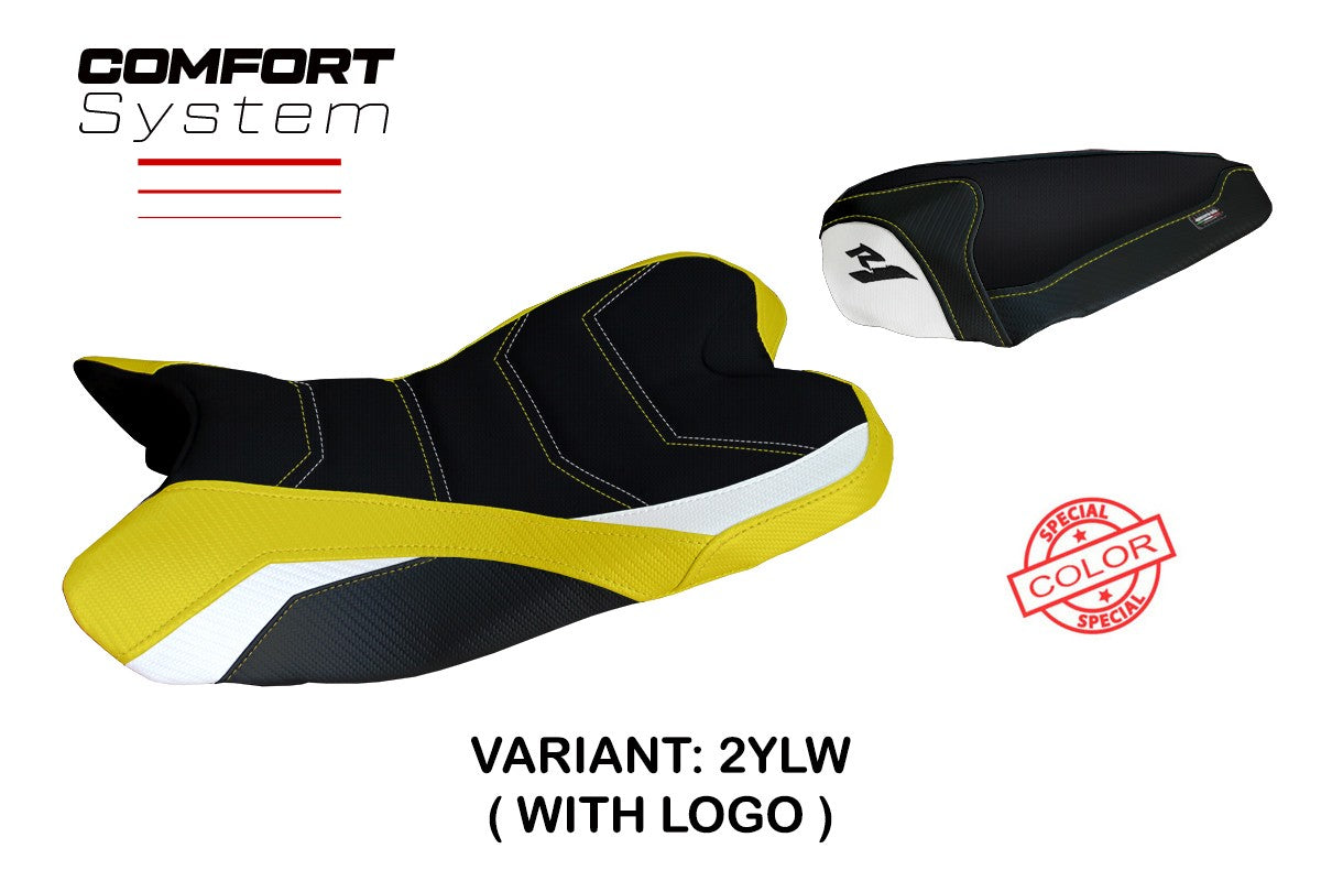Yhteensopiva istuinpäällinen - Yamaha R1 2009-2014 - mod Araxa Special Color Comfort System
