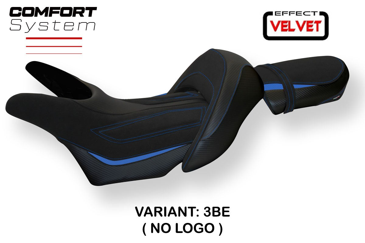 Yhteensopiva istuinpäällinen - Yamaha V-Max 1700 2008-2017 - mod Odessa Velvet Comfort System