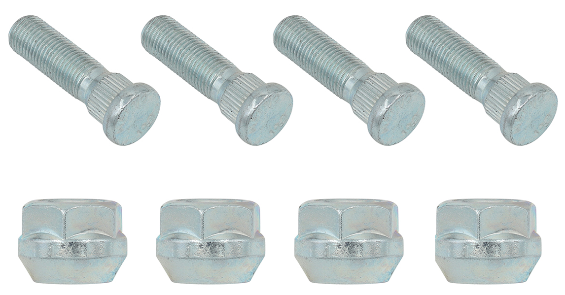 Bronco Levikepalan Pultit ja Mutterit M12 x 1.50 x 42mm (4kpl)