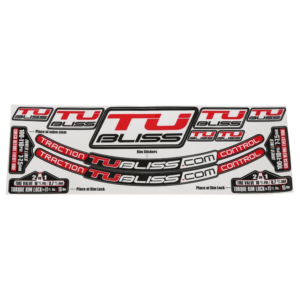 TUbliss Sticker Kit