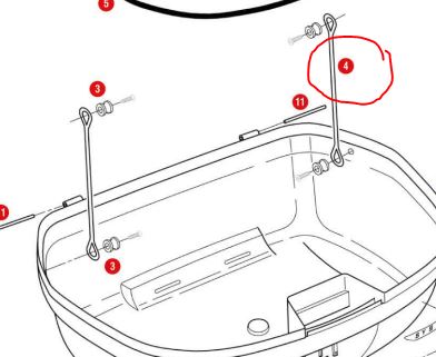 Givi Stop bag opening yarn, 2 pcs.